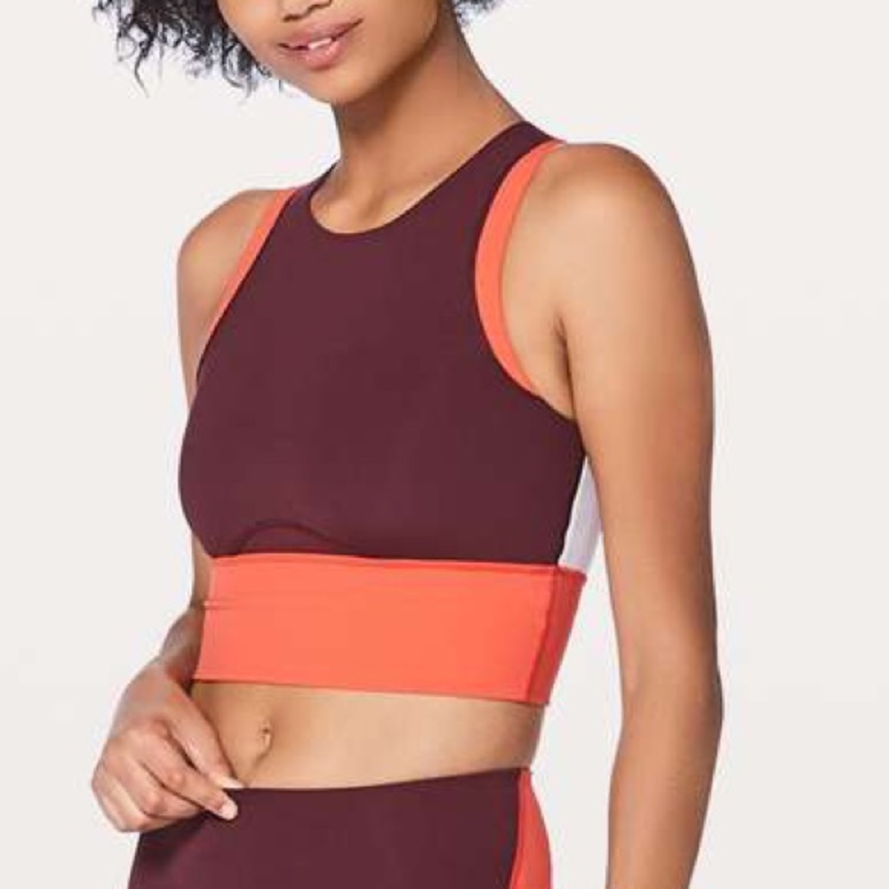 NWT Lululemon Kick Serve Sweat Bra